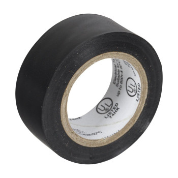 Duck Brand 373447 Professional Electrical Tape 075Inch By 20Feet Single Roll Black