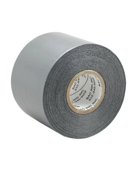 Tarp Tape Ts108 3 Inch Utility Continuous Roll Duct Tape Adhesive Ideal For Tarps Covers Awnings Tents And Hay Cover Silver