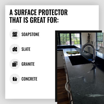 Real Milk Paint Sealer For Concrete Granite Counter Tops Marble Slate Soapstone And Soapstone Sealer 8 Oz