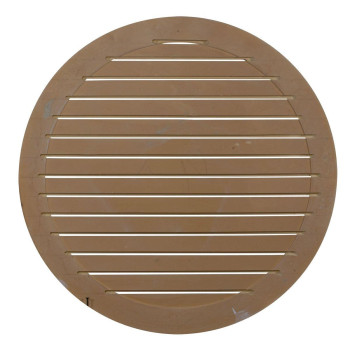 Ekena Millwork 30W X 30H X 2 38P Round Gable Vent Louver Functional