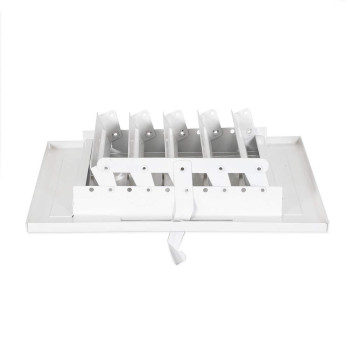 Ezflo 6 X 6 Inch Duct Opening White Air Vent Cover For Wall Or Ceiling Fourway Ventilation Register 734 Inch X 734 Inc