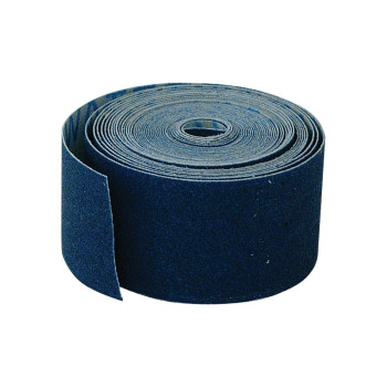 Ezflo 112 Inch X 5 Yard Waterproof Emery Cloth Roll For Metal Surfaces Solder Accessories 120 Grit Blue 45205