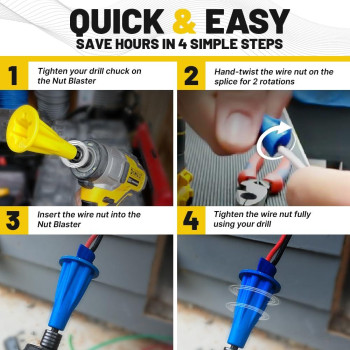 Rackatiers 72101 The Nut Blaster Xl Universal Wire Connector Tool