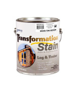 Sashco Transformation Log And Timber Stain 1 Gallon Pail Brown Tone Medium Pack Of 1