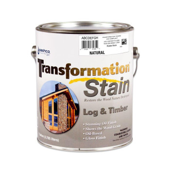 Sashco Transformation Log And Timber Stain 1 Gallon Pail Natural Pack Of 1