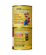 Pc Products Pcwoody Wood Repair Epoxy Paste Twopart 96 Oz In Two Cans Tan 128336