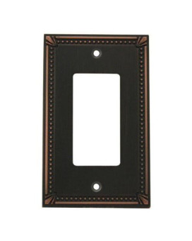 Cosmas 44000Orb Oil Rubbed Bronze Single Gfidecora Rocker Wall Switch Plate Switchplate Cover