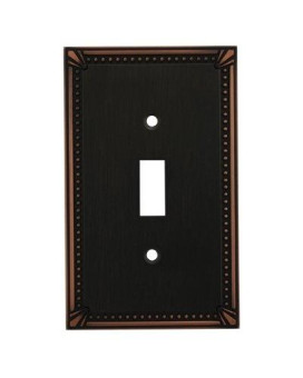 Cosmas 44055Orb Oil Rubbed Bronze Single Toggle Switch Plate Switchplate Cover