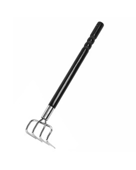 Japanese Garden Rake Cultivator Long Handle 19 Heavy Duty Japanese Steel 4 Claw Wood Handle Made In Japan Hand Cultivator To