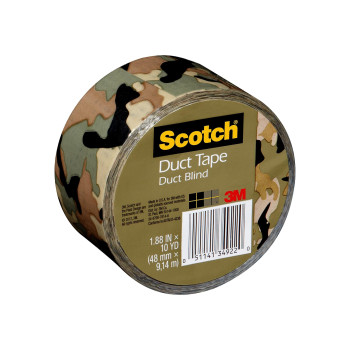 Scotch Duct Tape Camo 188 In X 10 Yd 1 Roll 910Cmoc