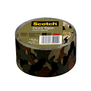 Scotch Duct Tape Camo 188 In X 10 Yd 1 Roll 910Cmoc