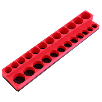 Big Red Mtosd3811T Torin Tool Storage Organizer Magnetic Socket Rack 38 Drive Sockets