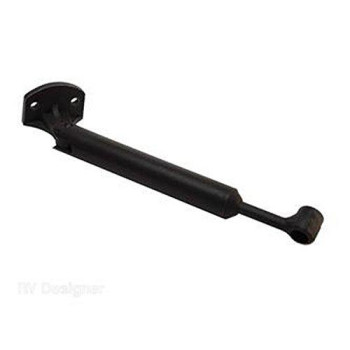 Rv Designer H277 Door Support Strut Plastic Springloaded 614 Inch 2 Per Pack Cabinet Hardware Black