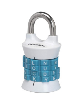 Master Lock Word Combination Lock Set Your Own Word Lock For Gym And School Lockers Colors May Vary 1535Dwd