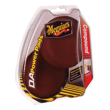 Meguiars 4 Da Compound Power Pads G3507 Polishing Pad Kit Includes 2 Foam Pads For Paint Correction And Scratch Removal In