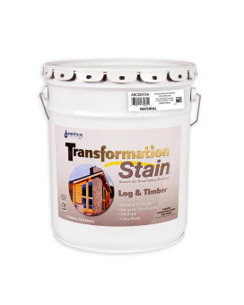 Sashco 67305 Transformation Log And Timber Stain 5 Gallon Pail Natural Pack Of 1