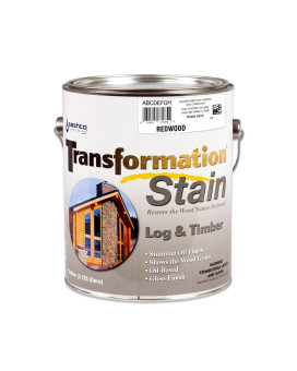 Sashco Transformation Log And Timber Stain 1 Gallon Pail Redwood Pack Of 1