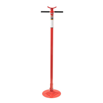 Sunex 6809A Underhoist Support Stand Ton Capacity 12 Inch Diameter Base Contoured Saddle Bearing Mounted Spin Handle Self