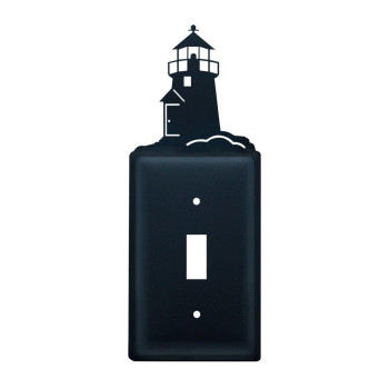 Village Wrought Iron Indoor Accent Lighthouse Single Switch Cover