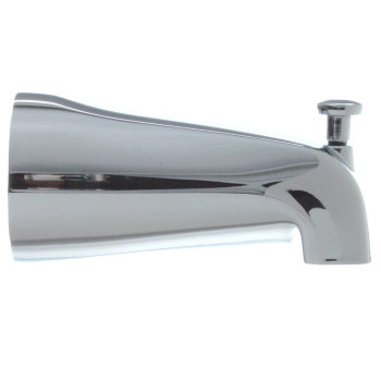 Danco 88434 Durable Metal Diverter Spout Chrome 12Inch Slip Connection 1 Set