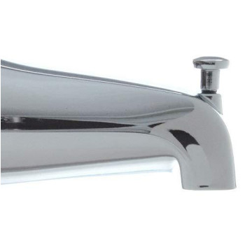 Danco 88434 Durable Metal Diverter Spout Chrome 12Inch Slip Connection 1 Set