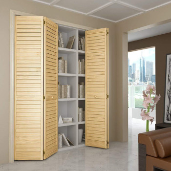 Closet Door Bifold Louver Louver Plantation 24X80