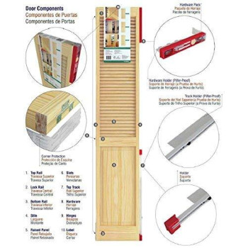 Closet Door Bifold Louver Louver Plantation 24X80