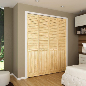 Closet Door Bifold Louver Panel Plantation 24X80