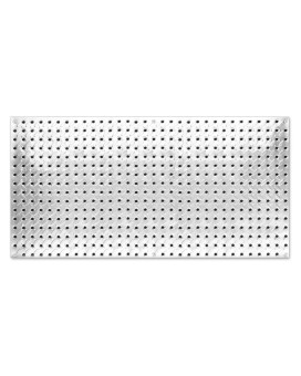 Knape Vogt John Sterling Heavyweight Diamond Plate Steel Pegboard 16 32Inch Width