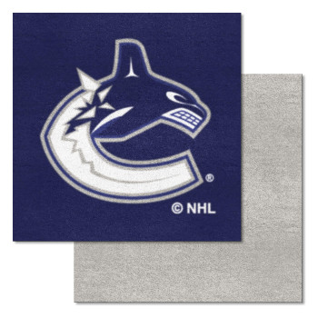 Fanmats 10698 Vancouver Canucks Team Carpet Tiles 45 Sq Ft