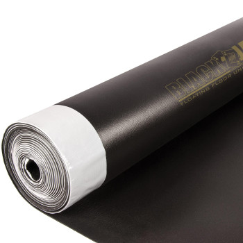 Roberts Black Jack Underlayment 100 Sq Ft Roll 43 X 28 X 25 Mm