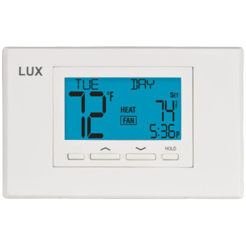 Lux Ltx9100U Programmable 7 Day Thermostat 2 Heat 2 Cool