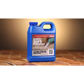 Miracle Sealants 511 Seal And Enhance Penetrating Sealer And Color Enhancer 128Oz Gallon