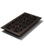 Decor Grates Sph612Rb Floor Register 6X12 Rubbed Bronze Finish