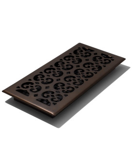 Decor Grates Sph614Rb Floor Register 6X14 Rubbed Bronze Finish