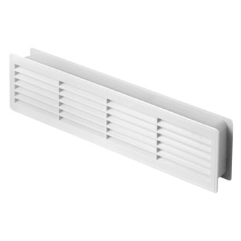 440Mm X 120Mm 18 X 5 Inch Two Sided White Door Air Vent Grille Door Vent Register For Interior Door Bathroom Bedroom