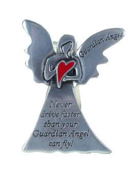 Never Drive Faster Guardian Angel Car Visor Clip Gift For New And Experienced Drivers For Safety On The Road By Abbey Ca Gi