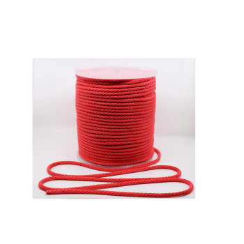 Tw Evans Cordage Co 98330 38Inch By 500Feet Solid Braid Propylene Multifilament Derby Rope Red