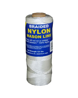 Tw Evans Cordage 12000 Number1 Braided Nylon Mason Line 1000Feet