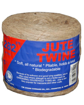 Tw Evans Cordage 13509 5 Poly 28 Jute Twine 282Feet Tube