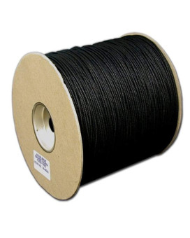 Tw Evans Cordage 344404U6 Number4 18Inch Black Cotton Shade Cord 200Yard Unglazed