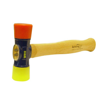 Estwing Dfh12 Red And Yellow Rubber Mallet Hammer 12Ounce