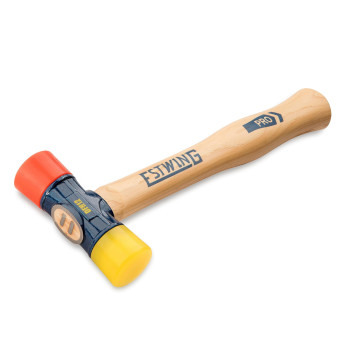 Estwing Dfh12 Red And Yellow Rubber Mallet Hammer 12Ounce