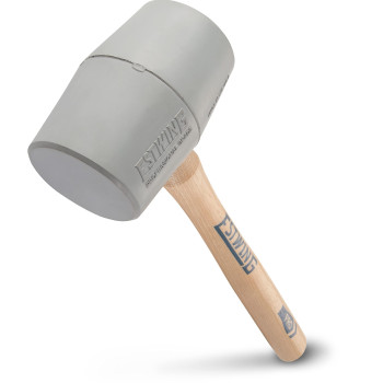 Estwing Dh18N 18 Oz Nomar Deadhead Rubber Mallet Wood Handle Gray