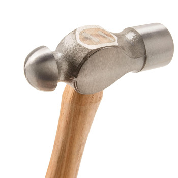 Estwing Sure Strike Ball Peen Hammer 24 Oz Metalworking Tool With Forged Steel Head Hickory Wood Handle Mrw24Bp