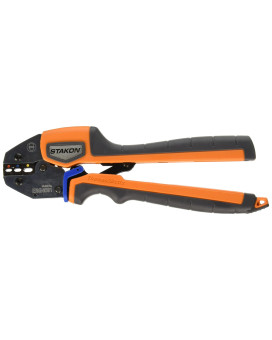 Thomas Betts Erg4001 Stakon Ergonomic Hand Tool For Crimping Ra Rb And Rc Insulated Terminals Splices And Disconnects