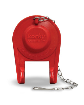 Korky 100Bp Ultra High Performance Flapper Fits Most Toilets Long Lasting Rubber Easy To Install Made In Usa Small Red 1