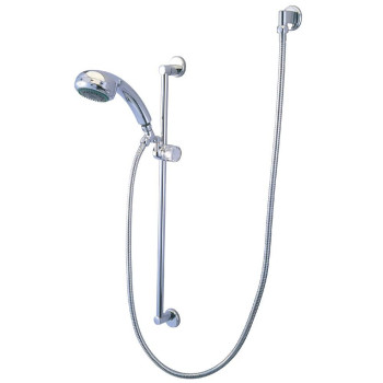 Kingston Brass Kxk1801W1 Designer Trimscape Made To Match Shower Combo Polished Chrome 265 X 919 X 344