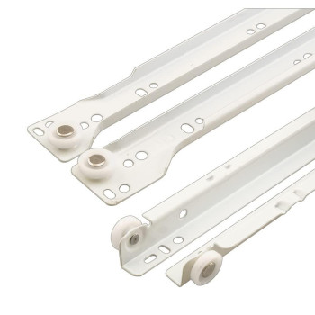 Primeline R 7210 Drawer Slide Kit Replace Drawer Track Hardware Selfclosing Design Fits Most Bottom Sidemounted Drawer