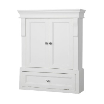 Foremost Nawo2633 Naples 2612 Bathroom Wall Cabinet White